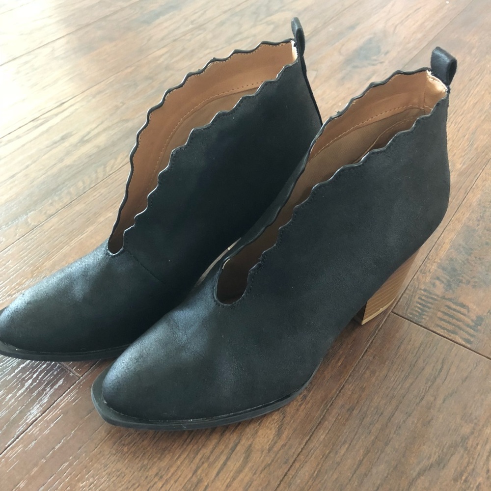 Black booties